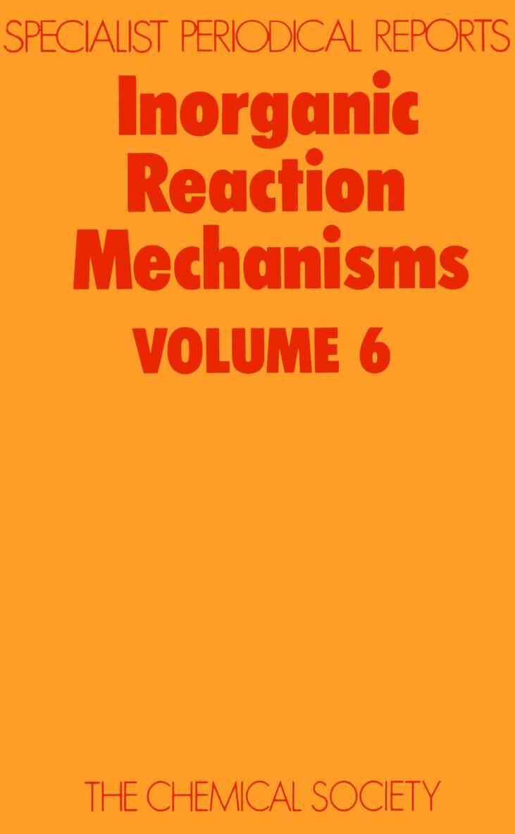 A McAuley - Inorganic Reaction Mechanisms, Inbunden. Tillgänglighet: Lägg i varukorg