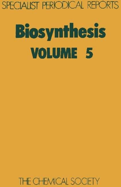 J D Bu'Lock - Biosynthesis, Inbunden. Tillgänglighet: Lägg i varukorg