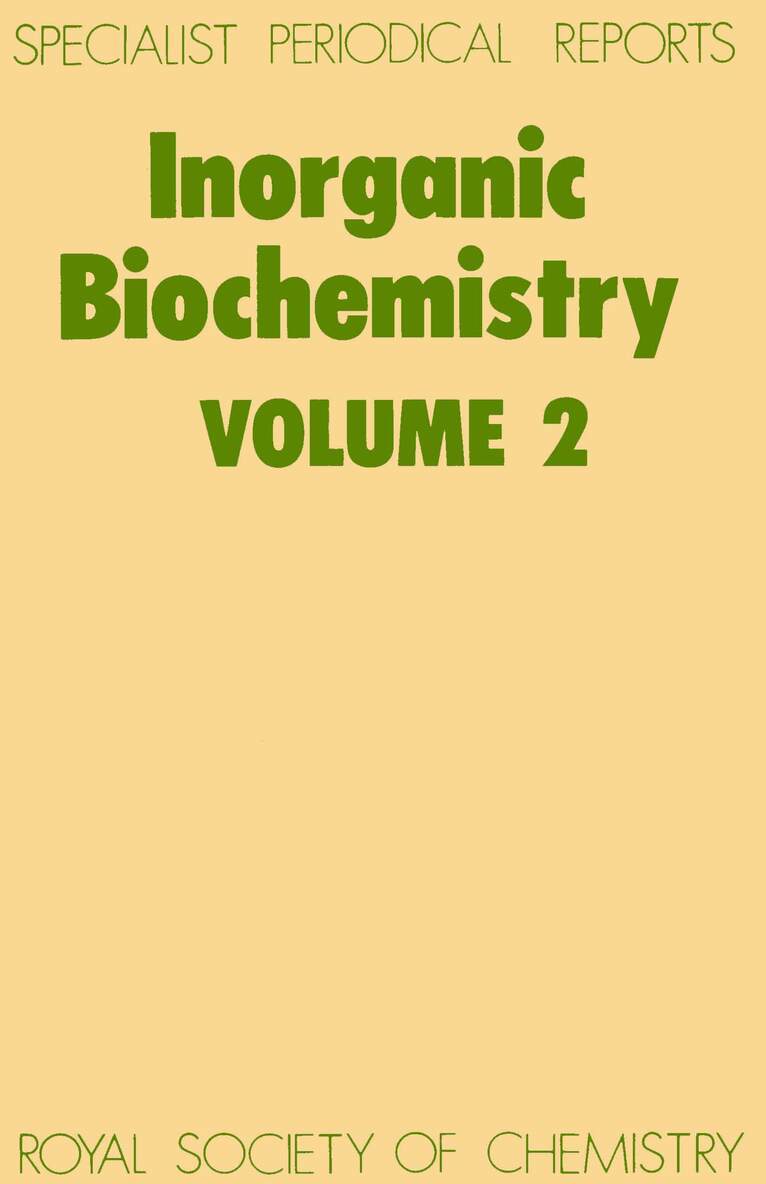 H A O Hill - Inorganic Biochemistry, Inbunden