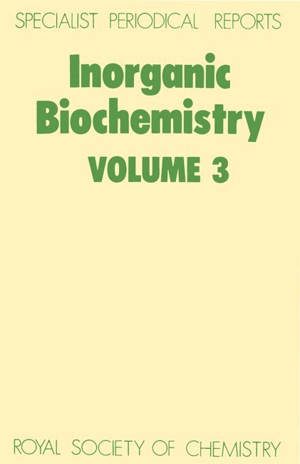 H A O Hill - Inorganic Biochemistry, Inbunden