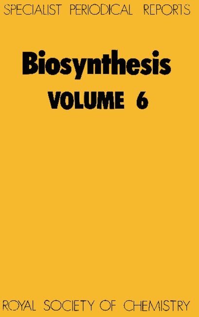 J D Bu'Lock - Biosynthesis, Inbunden. Tillgänglighet: Lägg i varukorg