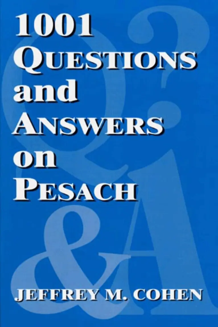Jeffrey M Cohen - 1001 Questions and Answers on Pesach, Inbunden. Tillgänglighet: Tillfälligt slut
