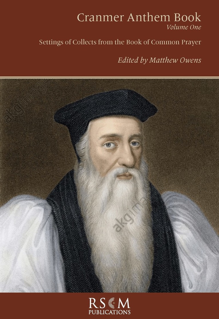 Matthew Owens - Cranmer Anthem Book, Häftad