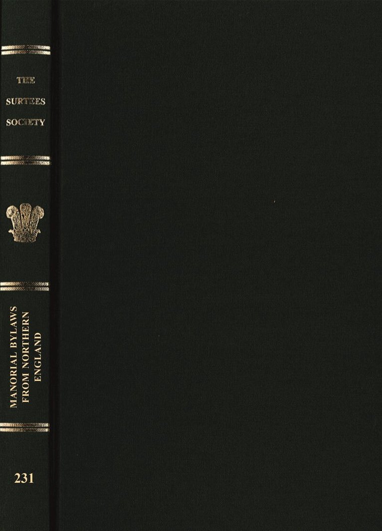 Angus J L Winchester - Manorial Bylaws from Northern England, Inbunden. Tillgänglighet: Kommande