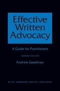 Effective Written Advocacy