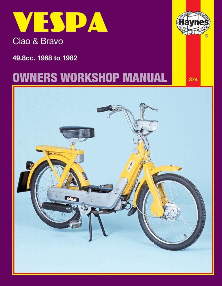 Haynes Publishing - Vespa Ciao & Bravo, Häftad