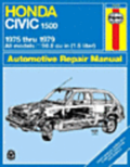 Honda Civic 1500 CVCC Owner's Workshop Manual