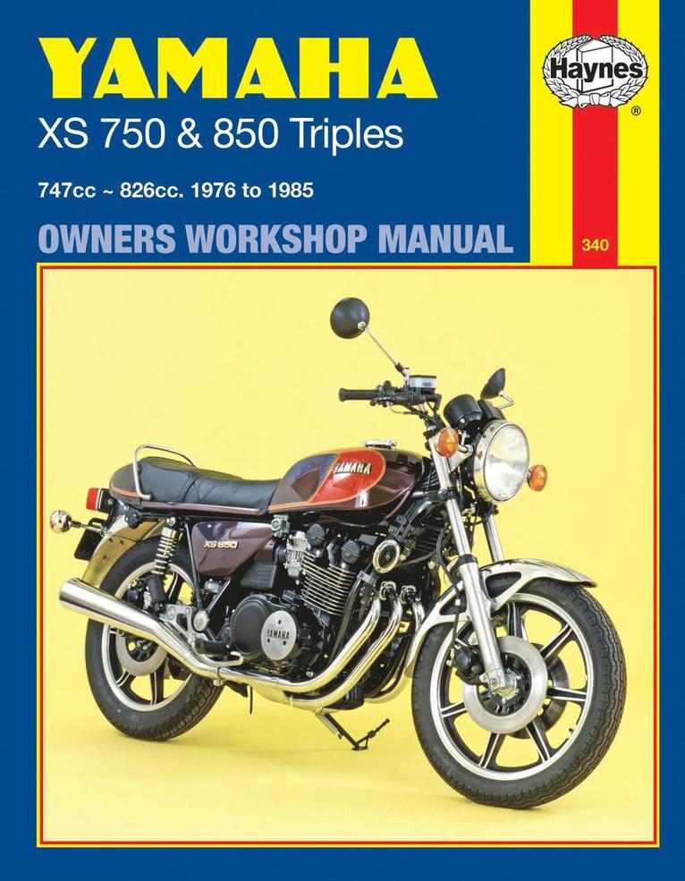 Haynes Publishing - Yamaha XS750 & 850 Triples (76 - 85) Haynes Repair Manual, Häftad