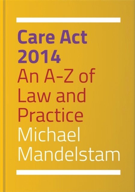 Michael Mandelstam - Care Act 2014, E-bok. Tillgänglighet: Lägg i varukorg