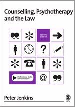 Peter Jenkins - Counselling, Psychotherapy and the Law, Övrigt
