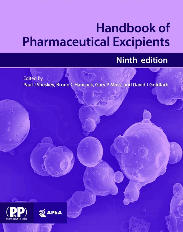 Paul J Sheskey, Bruno C Hancock, Gary P Moss, David J Goldfarb - Handbook of Pharmaceutical Excipients, Inbunden