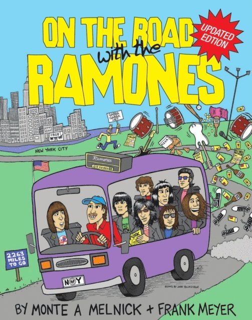 Frank Meyer, Monte Melnick - On The Road With The Ramones, E-bok