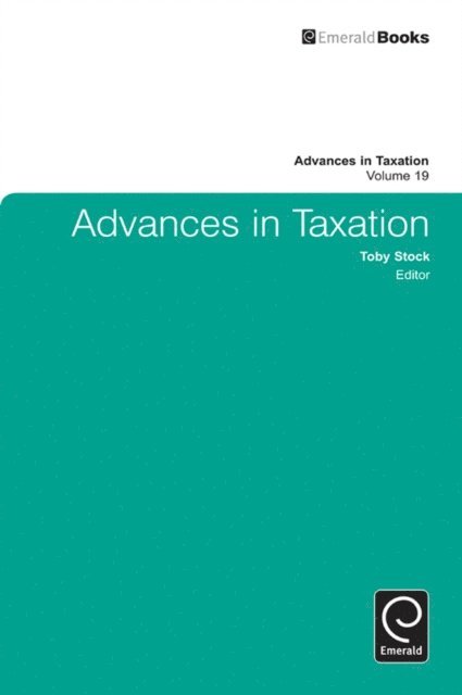 Toby Stock - Advances in Taxation, E-bok