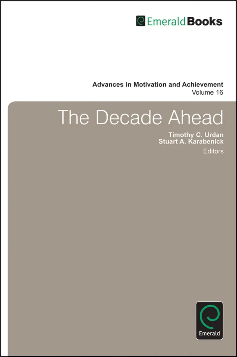 Stuart Karabenick, Tim Urdan - Decade Ahead. Tillgänglighet: Tillfälligt slut