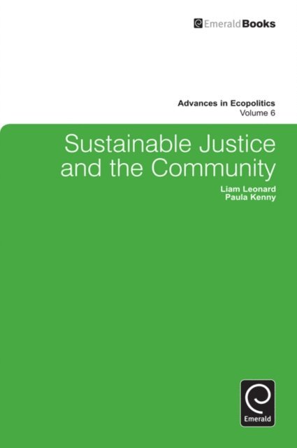 Paula Kenny, Liam Leonard - Sustainable Justice and the Community, E-bok