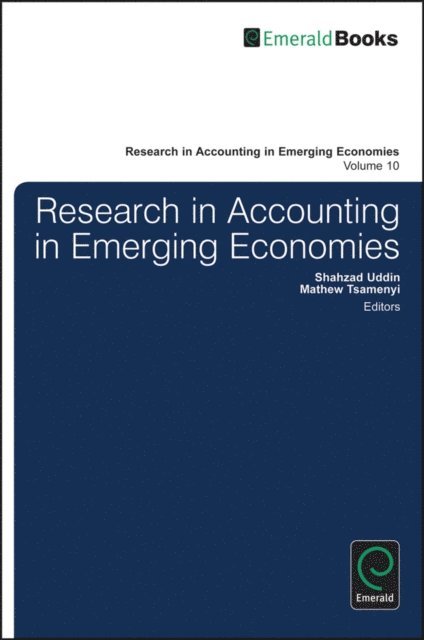 Mathew Tsamenyi, Shahzad Uddin - Research in Accounting in Emerging Economies, E-bok