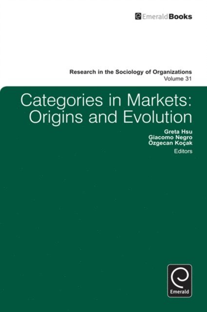 Giacomo Negro, Ozgecan Kocak, Greta Hsu - Categories in Markets, E-bok