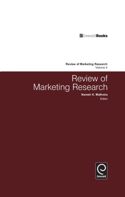 Naresh K. Malhotra - Review of Marketing Research, E-bok