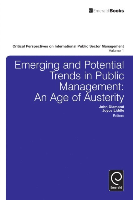 Joyce Liddle, John Diamond - Emerging and Potential Trends in Public Management, E-bok