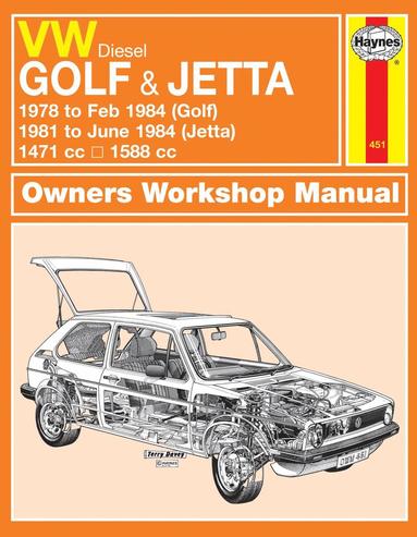 VW Golf & Jetta Mk 1 Diesel (78 - 84) Haynes Repair Manual av Haynes Publishing