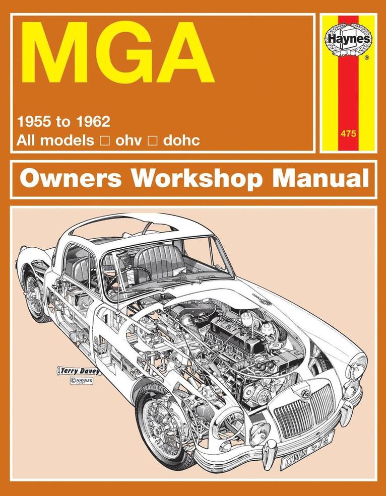 Haynes Publishing - MGA (55 - 62) Haynes Repair Manual, Häftad