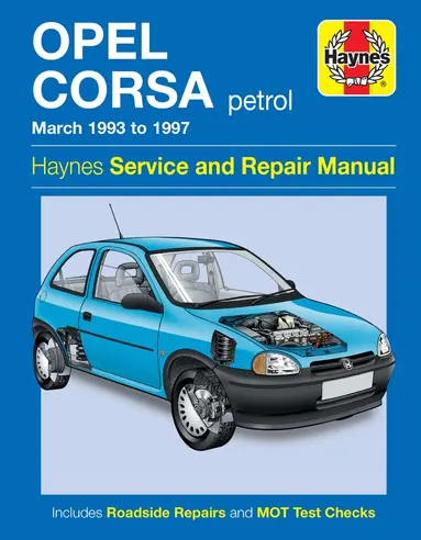 Opel Corsa Petrol (Mar 93 - 97) Haynes Repair Manual