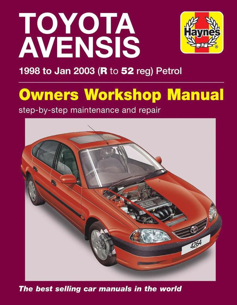 Haynes Publishing - Toyota Avensis Petrol (98 - Jan 03) Haynes Repair Manual, Häftad