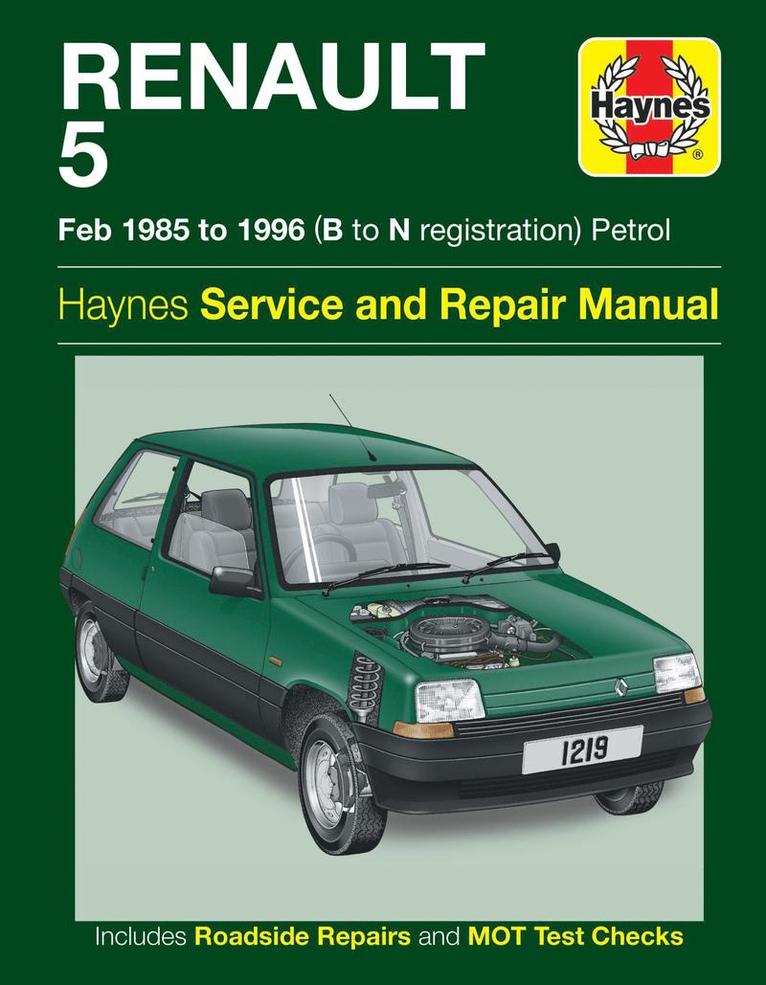 Haynes Publishing - Renault 5 Petrol Service And Repair Manual, Häftad