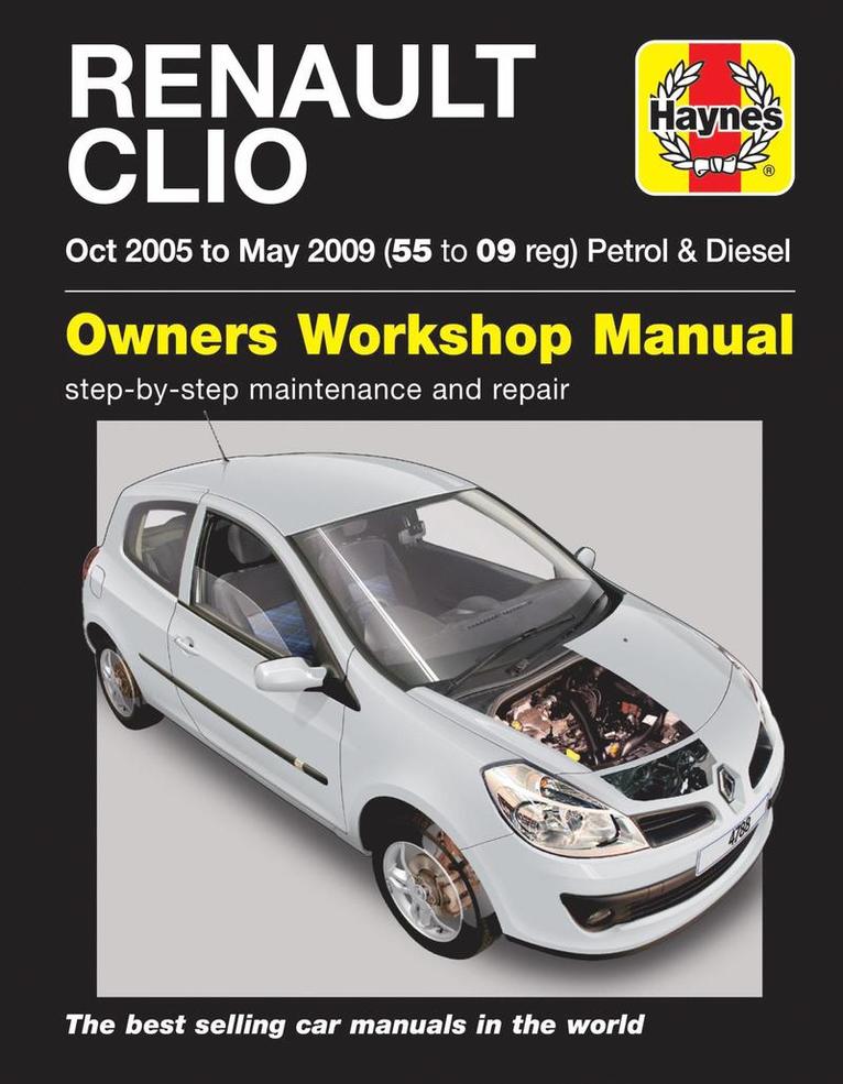 Haynes Publishing - Renault Clio Petrol & Diesel 05-09, Häftad