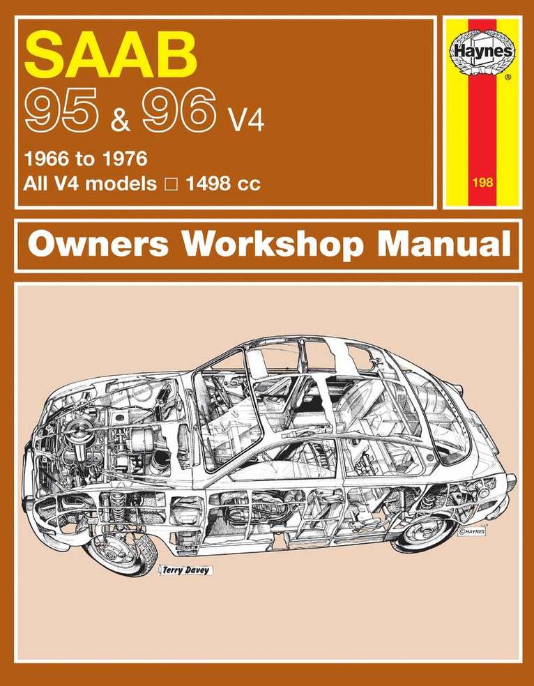 Haynes Publishing - Saab 95 & 96 Petrol (66 - 76) Haynes Repair Manual, Häftad