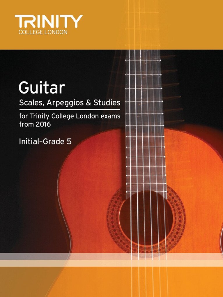 Trinity College London: Guitar & Plectrum Guitar Scales, Arpeggios & Studies Initial-Grade 5 from 20, Övrigt