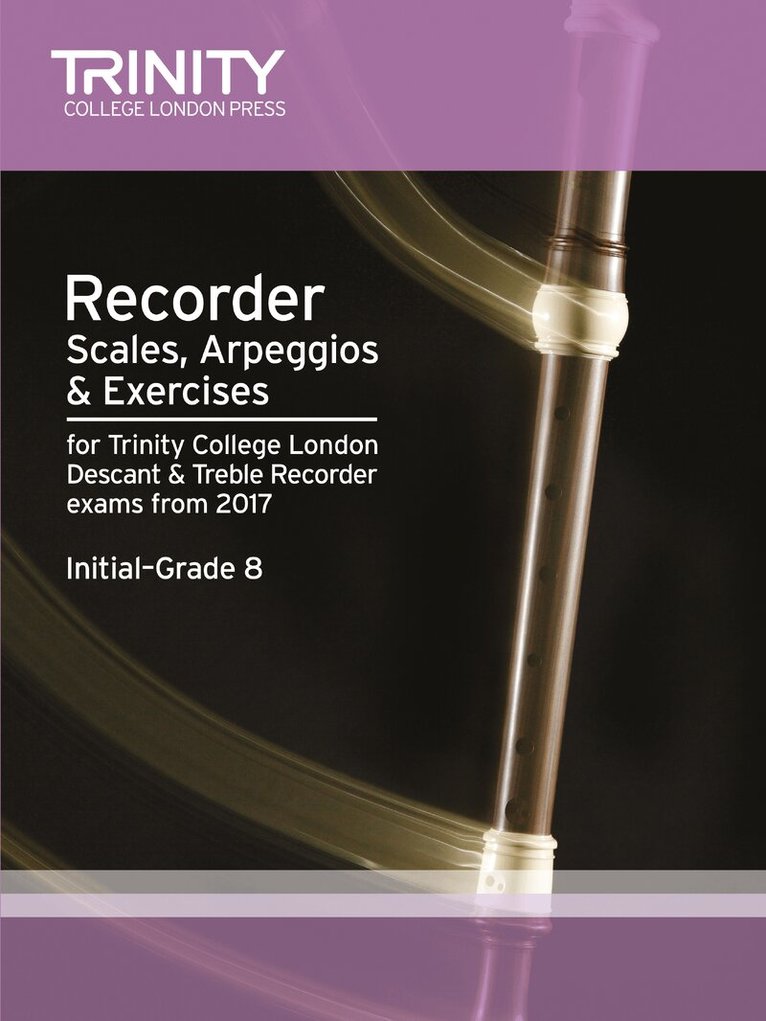 Recorder Scales, Arpeggios & Exercises Initial Grade to Grade 8 from 2017, Övrigt