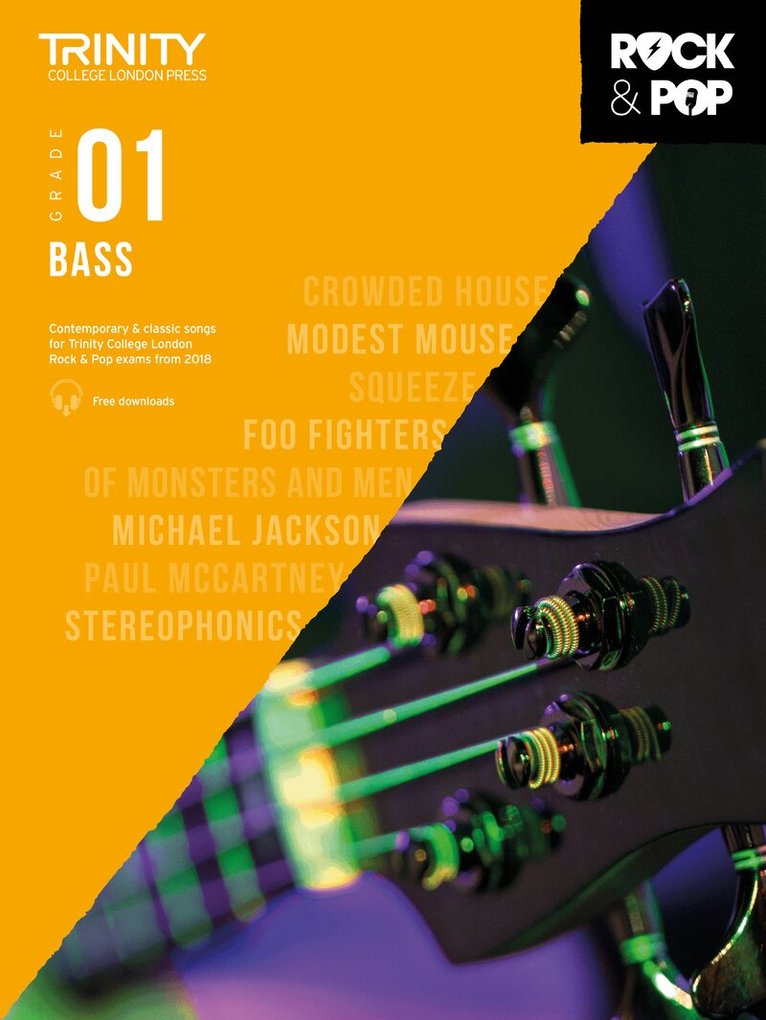 Trinity College London Rock & Pop 2018 Bass Grade 1, Övrigt. Tillgänglighet: Lägg i varukorg