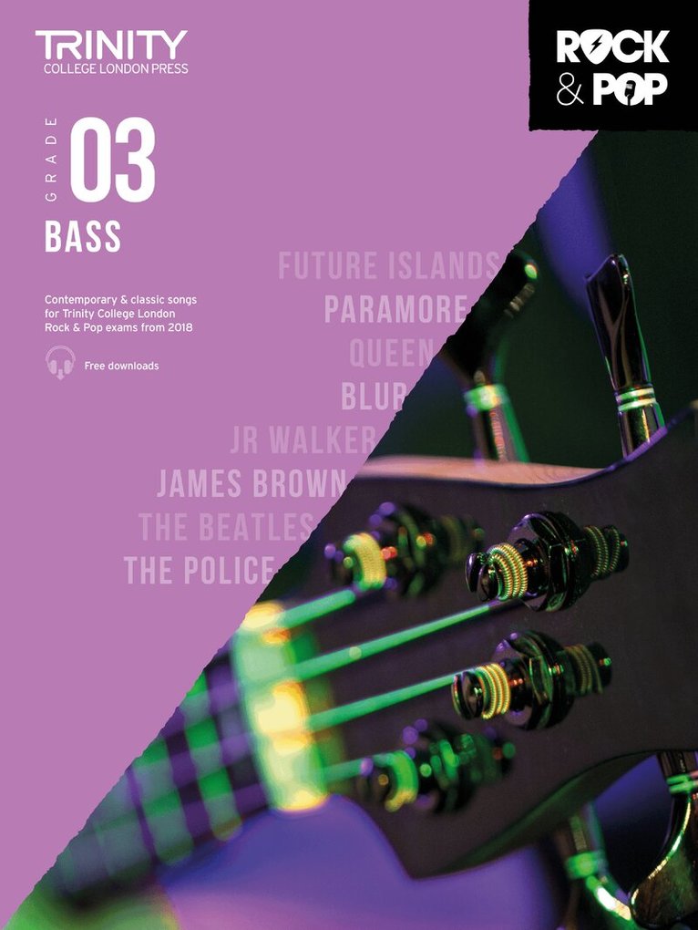 Trinity College London Rock & Pop 2018 Bass Grade 3, Övrigt. Tillgänglighet: Lägg i varukorg