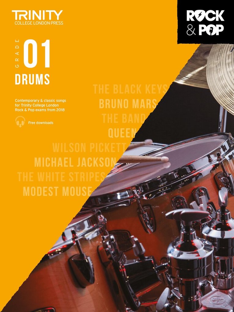 Trinity College London Rock & Pop 2018 Drums Grade 1, Övrigt. Tillgänglighet: Lägg i varukorg