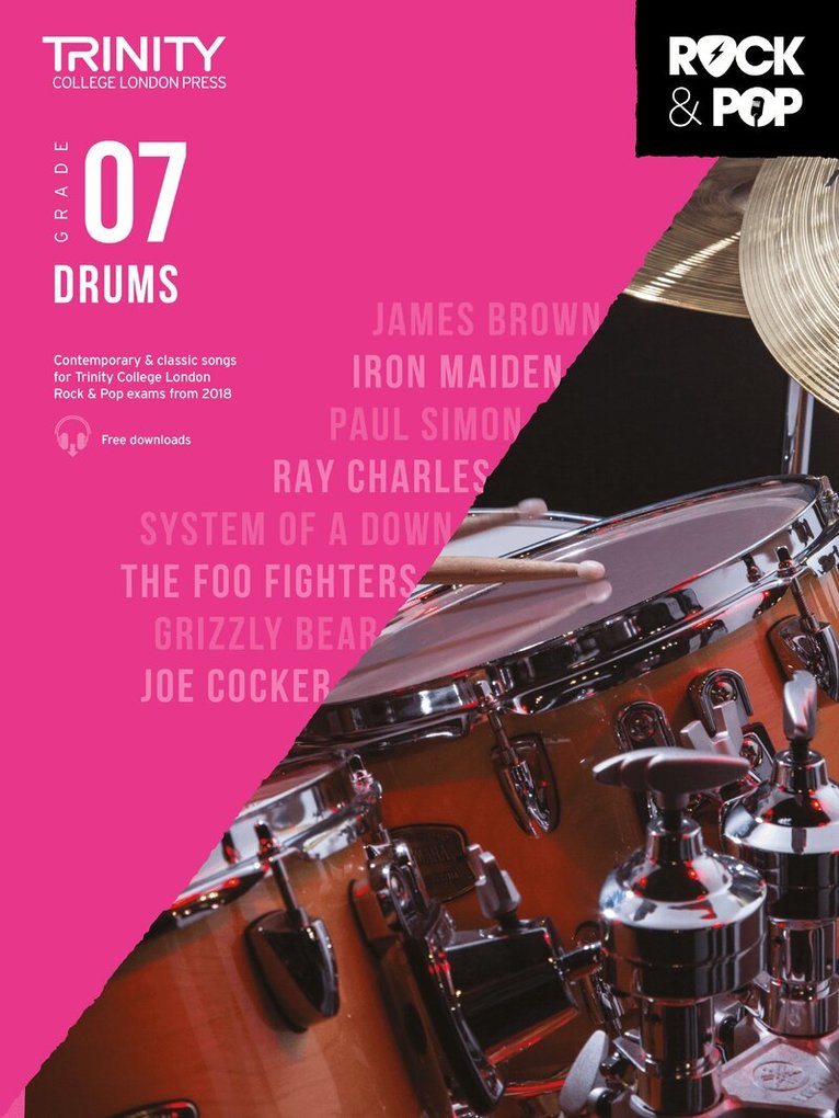 Trinity College London Rock & Pop 2018 Drums Grade 7, Övrigt. Tillgänglighet: Lägg i varukorg