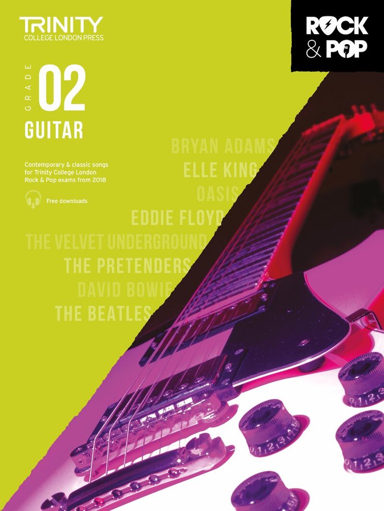 Trinity College London Rock & Pop 2018 Guitar Grade 2, Övrigt. Tillgänglighet: Lägg i varukorg