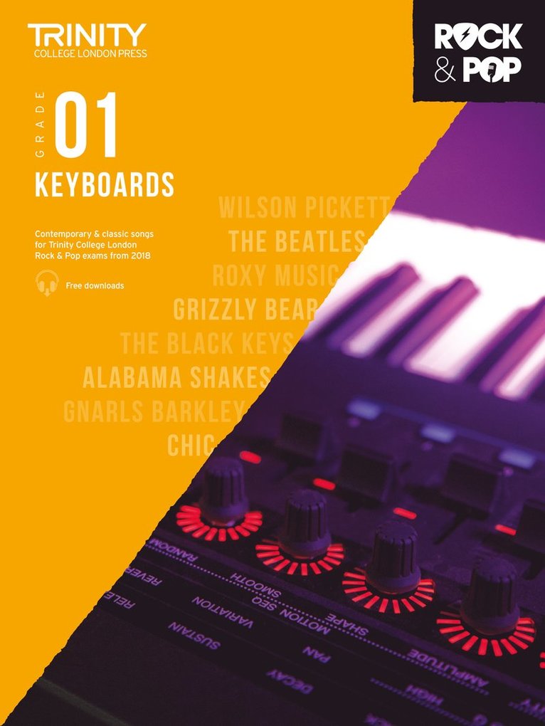 Trinity College London Rock & Pop 2018 Keyboards Grade 1, Övrigt. Tillgänglighet: Lägg i varukorg