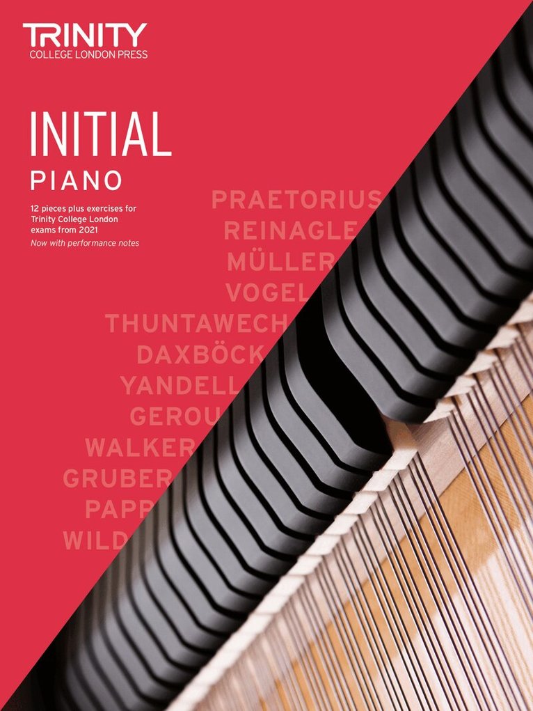 Trinity College London - Trinity College London Piano Exam Pieces Plus Exercises From 2021: Initial, Övrigt