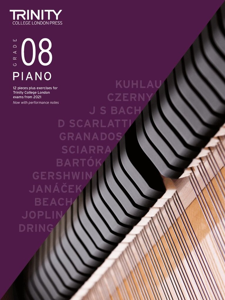 Trinity College London - Trinity College London Piano Exam Pieces Plus Exercises From 2021: Grade 8, Övrigt