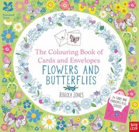 National Trust: The Colouring Book of Cards and Envelopes - Flowers and Butterflies