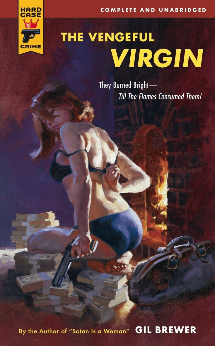 Gil Brewer - Vengeful Virgin, Häftad