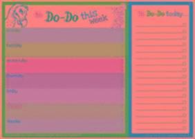 Dodo Daily to Do List Notepad (A4) Classic, Övrigt