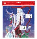 Santa and the Moon Advent Calendar With Stickers