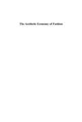 The Aesthetic Economy of Fashion