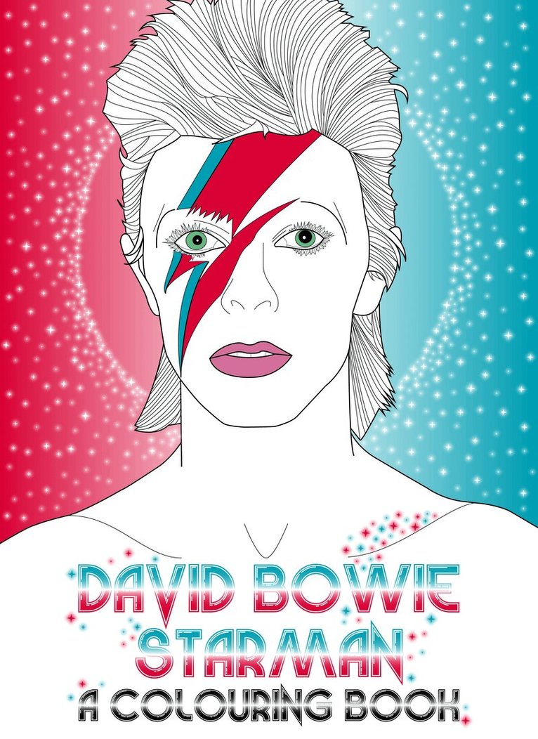 Coco Balderrama - David Bowie: Starman Colouring Book, Häftad