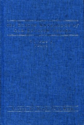Bernard J. Muir - The Exeter Anthology of Old English Poetry: 2 Volumes, Inbunden. Tillgänglighet: Tillfälligt slut