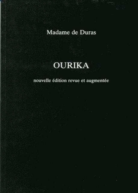 Madame de Duras, Roger Little - Ourika, E-bok