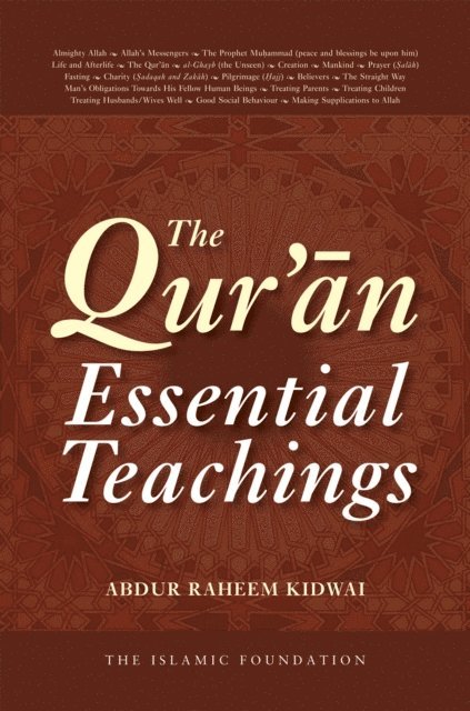 Abdur Raheem Kidwai - Qur'an: Essential Teachings, E-bok