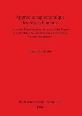 Bruno Boulestin - Approche taphonomique des restes humains, Häftad